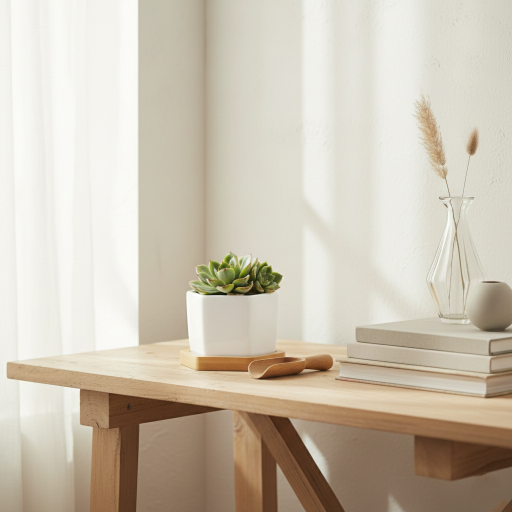 Modern Hexagon Succulent Planter Set (Set of 3)