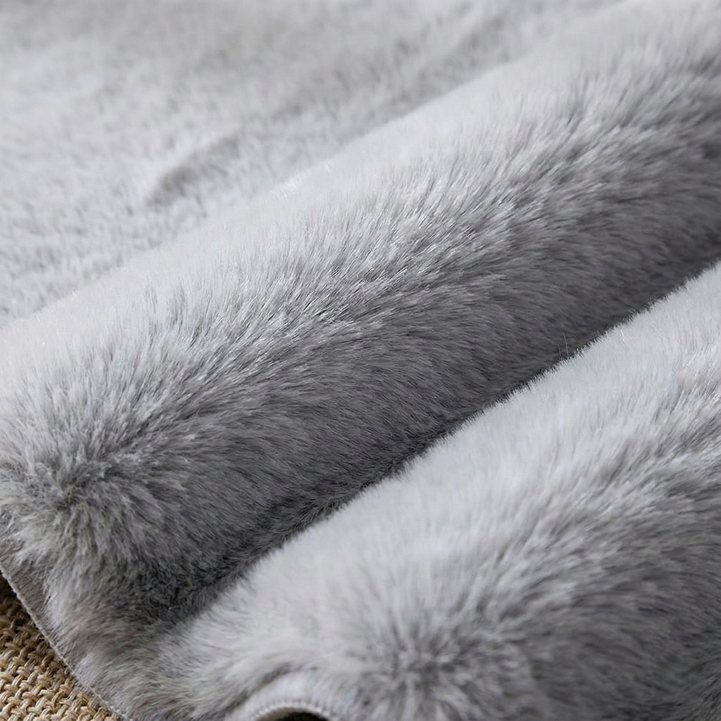 Slate Cloud Plush Carpet (80 x 50 cm.)